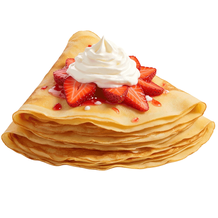 イチゴホイップクレープの商品画像